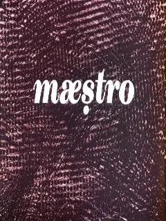 Маэстро